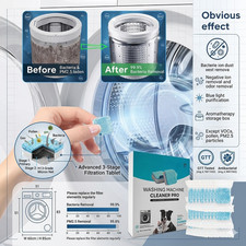 Uproot Clean Washing Machine Cleaner Tablets - 12 Pack for a 12 Month Supply. Fo Cleaning Supplies price