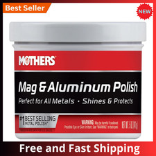 Mothers Mag 05100 Aluminum Polish 5oz Metal Cleaner Wheel Chrome Stainless NEW!! Polishers and Cleaners price