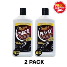 Meguiar's Plast-X Clear Plastic Cleaner and Polish 10 fl oz	Pack of 2 Polishers and Cleaners price