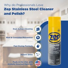 Zep Stainless Steel Cleaner and Polish 14 Oz Polishers and Cleaners price