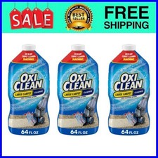 OxiClean Carpet Cleaner Solution 64 fl oz 3-Pack Fast Ship USA Carpet Shampoo price