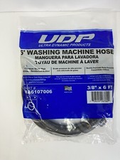 Ultra Dynamic Products WA6107006 Rubber Washing Machine Hose 3/8 in. x 6 ft. Washing Machine Products price
