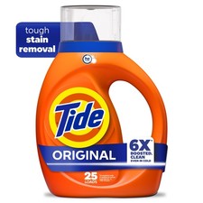 Tide Laundry Detergent Liquid with 6X Boosted Cleaning Power, Original Scent, 32 Laundry Detergent price