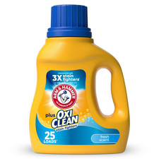 ARM & HAMMER Plus OxiClean Stain Fighter Liquid Detergent, Fresh Scent, 32.5 Oz Laundry Detergent price