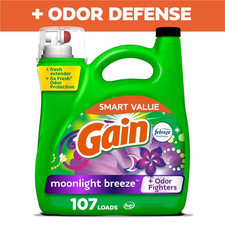 Laundry Detergent Liquid with Odor Fighters, Moonlight Breeze Scent, 154 Fl Oz, Laundry Detergent price