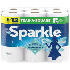 Sparkle Pick-A-Size Paper Towel - 6 Double Rolls Paper Towels price