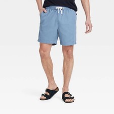 Goodfellow & Co Men's Vintage 7" Elevated Pull On Shorts Size Medium Blue NWT Men's Shorts price