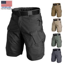 Mens Summer Tactical Short Cargo Outdoor Waterproof Hiking Fishing Track Short Men's Shorts price