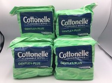 Cottonelle Aloe Flushable Wet Wipes 672 Count, ~ DISHEVELED PACKS ~ LONG DATES Wet Wipes price