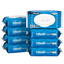 Cottonelle Fresh Feel Flushable Wet Wipes, Adult Wet Wipes, 8 Flip-Top Packs, 42 Wet Wipes price