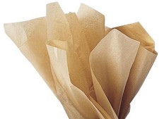 480 Tissue Paper Kraft Natural 20" x 30" Sheets Gift Wrap Gift Ships Flat Paper Tissue price