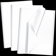 White Tissue Paper 15" x 20" 20" x 30" Packing Wrapping Cushioning Void Fill Paper Tissue price