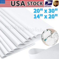 White Tissue Paper Bulk 14"x20" 20"x30" Wrapping Packing Cushioning Void Fill US Paper Tissue price