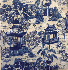 2 individual Paper Decoupage BEVERAGE NAPKINS -ORIENTAL BLUE FOR SHELLS Napkin price