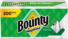 Paper Napkins, White, 200 Count, Packaging may vary Napkin price