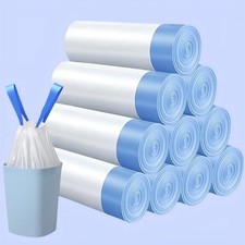 100 4-gallon thick-walled drawstring trash bags, 2 rolls for kitchen and living Trash Bags price