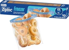Freezer Bags, 2 Gallon, 10 CT (Pack - 1) Refrigerator Bags price
