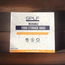 SPLF 10 Pack Reusable Quart Size (32 Fl Oz) Refrigerator/Freezer Bags Food Safe Refrigerator Bags price