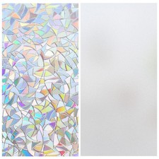 Pigo Window Privacy Film Frosted Static Cling Glass Sticker Opaque Pure White Cling Film price