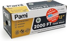 PAMI Clear Plastic Wrap 12" 18" 24" x 2000ft BPA-Free Food Service Film roll box Cling Film price