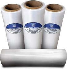 18" Stretch Film / Wrap 1200 feet 500% Stretch Heavy Duty Clear Cling 4 ROLLS Cling Film price