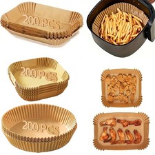 100 Pack Non-Stick Air Fryer Disposable Non-stick Baking Parchment Paper Liners Baking Paper price