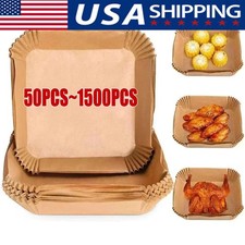 New Air Fryer Disposable Paper Liner Non-stick Baking Oil-proof Liners Square Baking Paper price