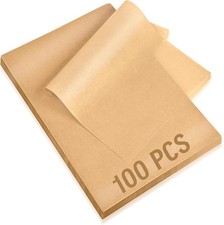 100Pcs Parchment Paper Sheets 9x13 In Unbleached Parchment Paper Baking Grilling Baking Paper price