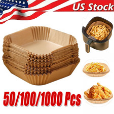 New Air Fryer Disposable Paper Liner Non-stick Baking Oil-proof Liners Square Baking Paper price