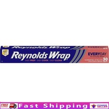 Aluminum Foil Roll 30sqft Everyday Strength Easy Open Cooking Grilling Baking US Aluminum Foil price