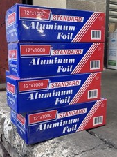 Standard Heavy Duty Aluminum foil roll 12 x 1000 Aluminum Foil price