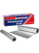 12" x 1000 Feet Standard Aluminum Foil Roll, Commercial-Grade Wrap 1 count Aluminum Foil price