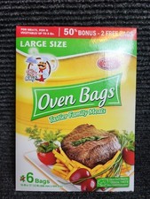 Home Select Oven Bags Meat Fish Vegetables Large Size 6 Bags Oven Bag price