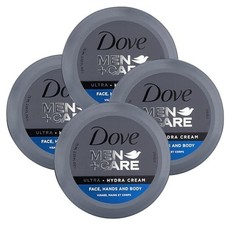 Dove Men+Care Ultra Hydra Cream, Face, Hands and Body care, All Skin Types, 4- Body Lotion and Moisturizers price