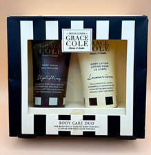 Grace Cole Fresh Linen Body Care Duo Gift Set Body Wash & Lotion NIB Box Wear Body Lotion and Moisturizers price