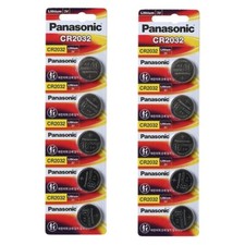 LOT 2-5-10 Panasonic LITHIUM BATTERY 3V CR2032 2032 BR2032 DL2032 Button Cell Battery price