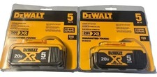 USA 2 Packs New DEWALT DCB205 20V Max XR 5.0Ah Lithium-Ion Battery for Tools US Battery price