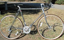 Rare STEEL CITY GREY !  BCA Usa Tall TANGE 5 NEAR MINT 18spd Touring Bike BEAUTY City & Touring Bikes price