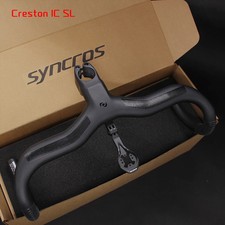 Carbon Handlebar Internal Routing Road Bicycle Integrated Drop Bar with Mount City & Touring Bikes price