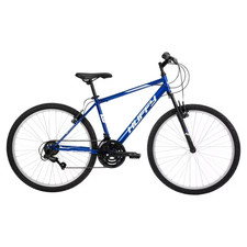Huffy 26” Rock Creek Mountain Bike, Fits Riders 60”+, Blue, Adult, Men’s Mountain Bikes price