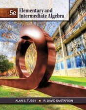 Elementary and Intermediate Algebra - Hardcover By Tussy, Alan S. - VERY GOOD Mathematics price