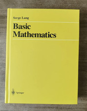 Basic Mathematics, Hardcover by Serge Lang Brand New, Expedite shipping Mathematics price