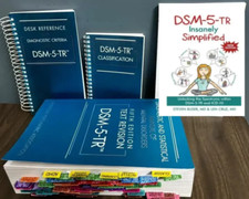DSM 5 TR + Index tab, Desk Reference Spiral, Classification & DSM SIMPLIFIED US Mathematics price