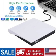 Slim External CD DVD Drive USB 3.0 Disc Player Burner Writer For Laptop PC Mac CD & DVD Drives price