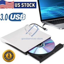 Slim External CD DVD Drive USB 3.0 Disc Player Burner Writer For Laptop PC Mac CD & DVD Drives price