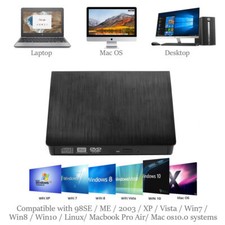 Slim Drive Disc Player External DVD Burner CD RW Writer Laptop Desktop USB 3.0 CD & DVD Drives price