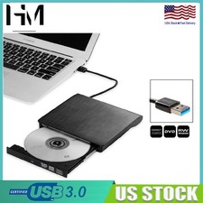 Slim External USB3.0 CD DVD RW Drive Writer Burner Reader for Laptop PC Portable CD & DVD Drives price