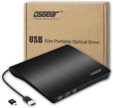 Slim External CD DVD RW Drive USB 3.0 Writer Burner Player Black For Laptop PCS CD & DVD Drives price