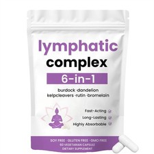6-in-1 Lymphatic Complex,Lymphatic Drainage Supplements|Herbal Blend Herbal Supplements price
