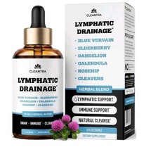 Lymphatic Drainage Drops - Supplement for Lymphatic Support & Detox - 10-in-1... Herbal Supplements price